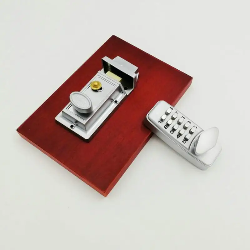 Vandtæt Mekanisk Digital Door Lock-Knappen Tastatur Keyless-Kode Kombination Lås for 30-60mm dørlås