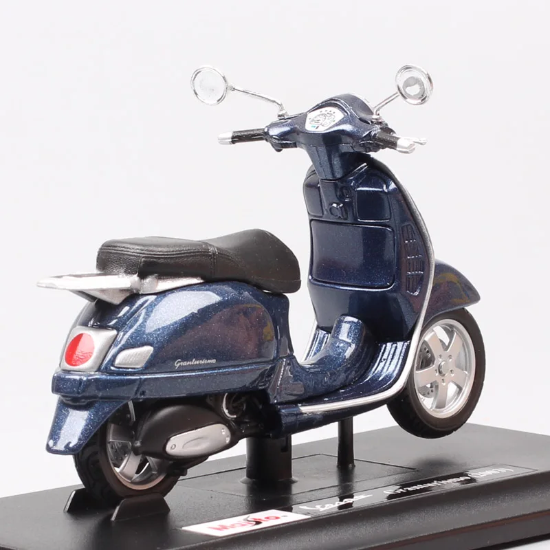 1/18 skala maisto Piaggio Vespa Granturismo 2003 scooter, cykel Diecasts & legetøjsbiler modeller mini motorcykel til børn hobby