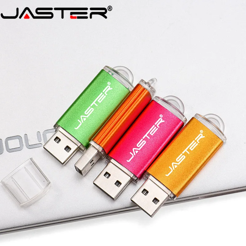 JASTER USB 2.0 plast pen-drev, memory stick usb flash drive 4GB 8GB 16GB 32GB ekstern opbevaring vandtæt usb-pendrive, 64gb