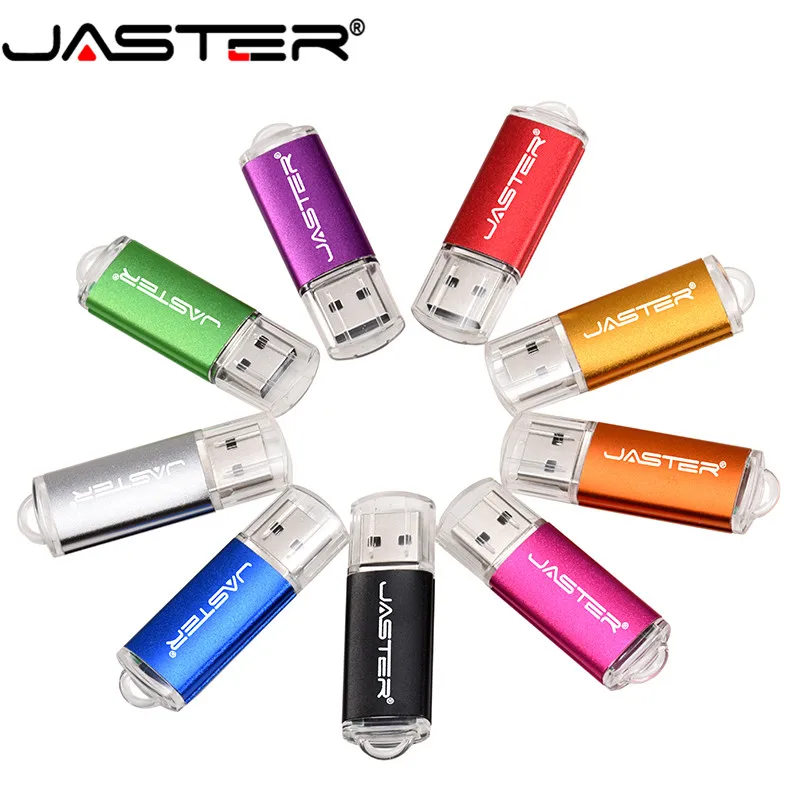 JASTER USB 2.0 plast pen-drev, memory stick usb flash drive 4GB 8GB 16GB 32GB ekstern opbevaring vandtæt usb-pendrive, 64gb