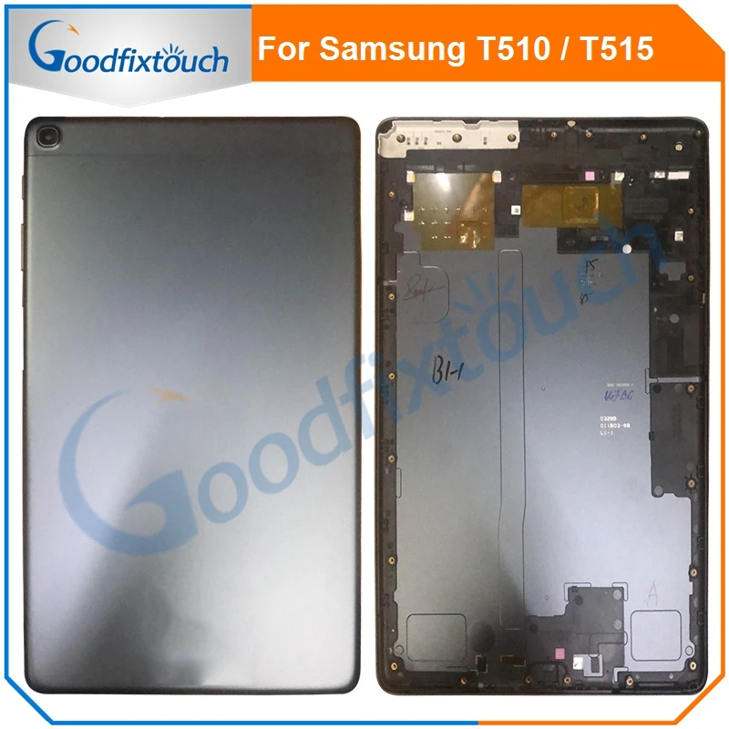 Back Cover Til Samsung Galaxy Tab 10.1 2019 T510 T515 Batteri Cover Boliger bagpanel Tilbage Sag SM-T510 SM-T515 Reservedele