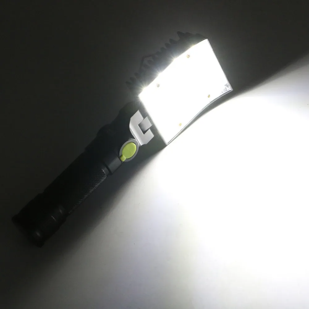 SANYI 16 LED Lommelygte, der Arbejder Inspektion Fakkel Lampe 4-tilstande Reparation Advarsel Camping hængende Lys Med Magnet og Krog