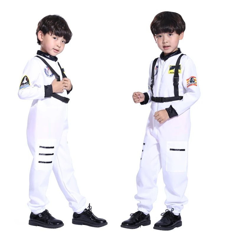 Bazzery Gratis Fragt Halloween Kostume Barn, Drenge Tøj Astronaut Astronaut Tøj Cosplay Passer Til Voksne Mænd Piloter Appreal
