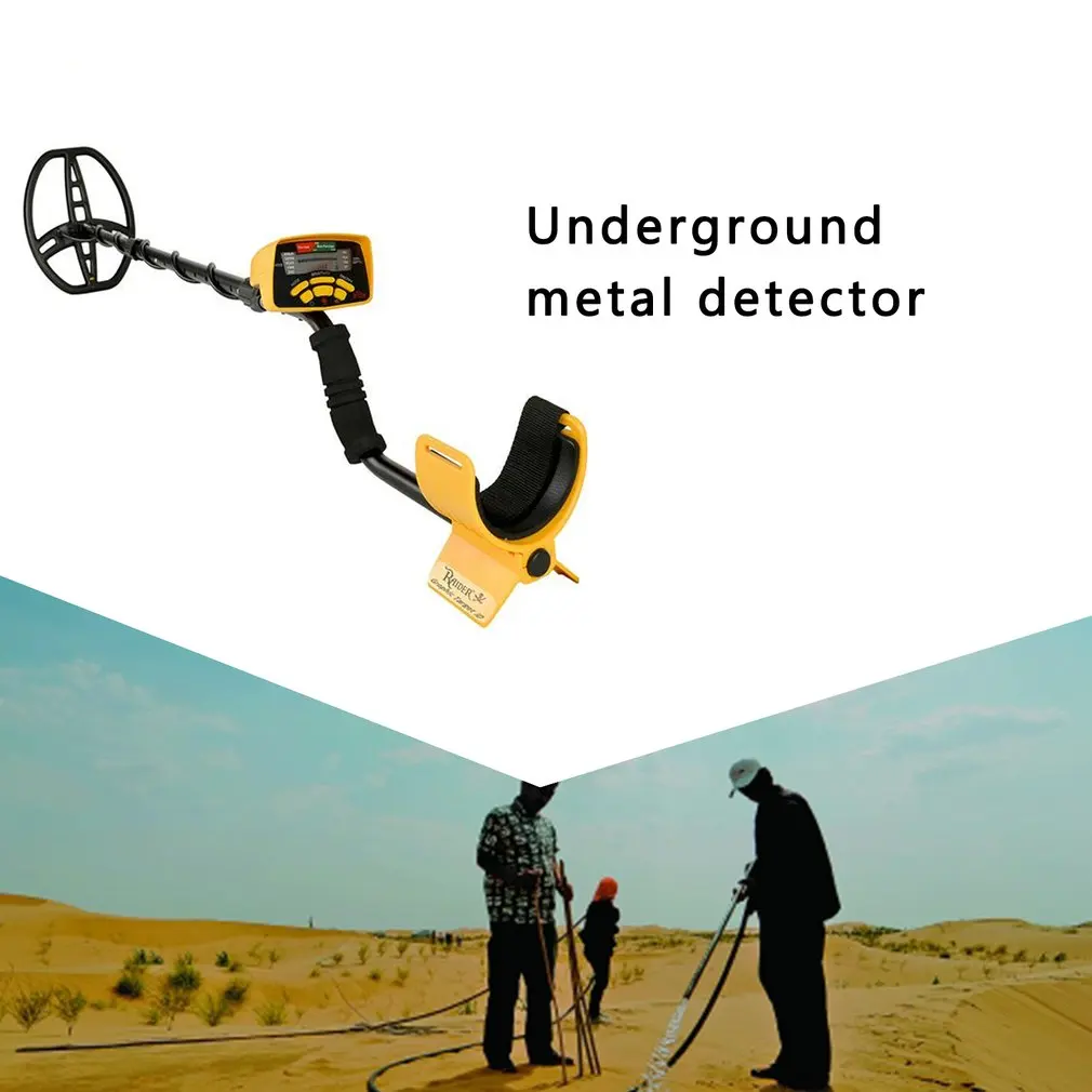 MD-6350 Underground metaldetektor Gold Digger Treasure Hunter MD6350 Professionel Opdage Udstyr