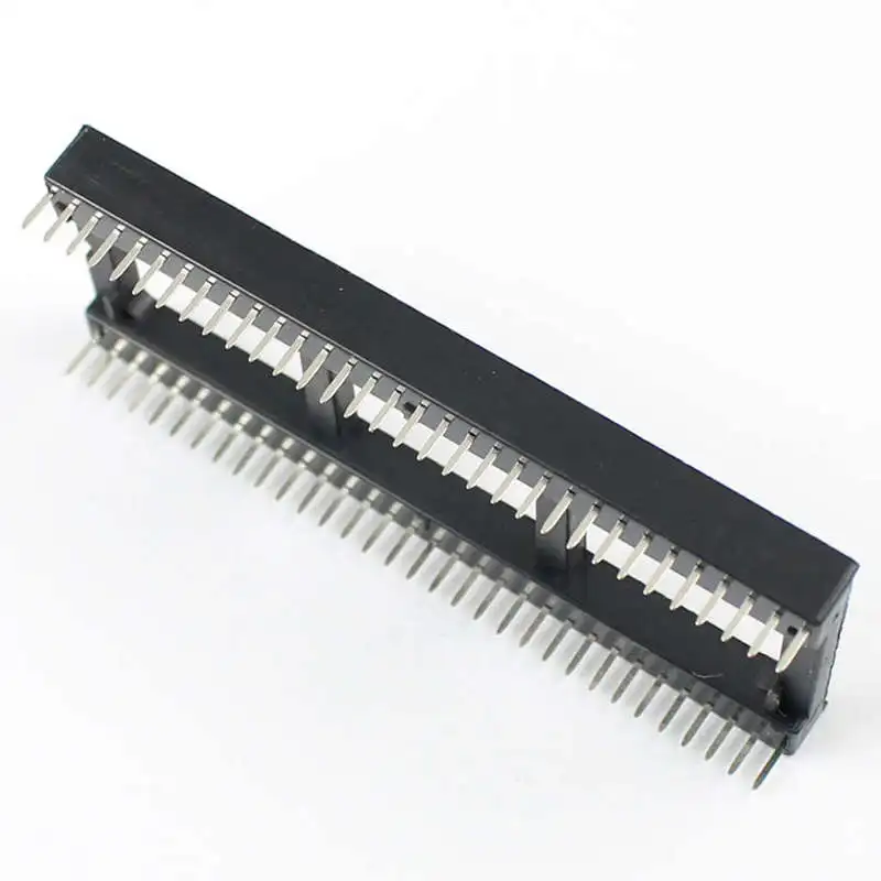 10stk Nye 1.778 Mm Pitch 64 Pin Dip Solder Type Bred Ic Socket Adapter