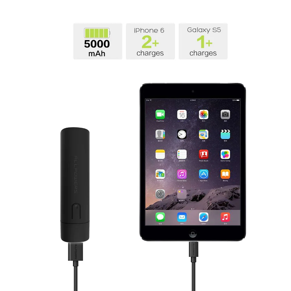 Læift Størrelse Power Bank Mini Bærbare Powerbank Telefonen Ekstern Batteri til iPhone 6 7 8 X Xr Xs max iPad, Samsung, Huawei Xiaomi.