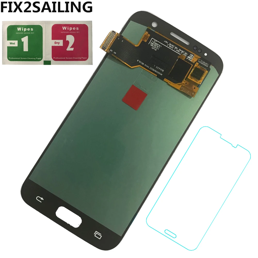 Lcd-S7 Til Samsung Galaxy S7 G930A G930F SM-G930F LCD-Skærm AMOLED Arbejder For Samsung G930 LCD-Touch Screen Digitizer