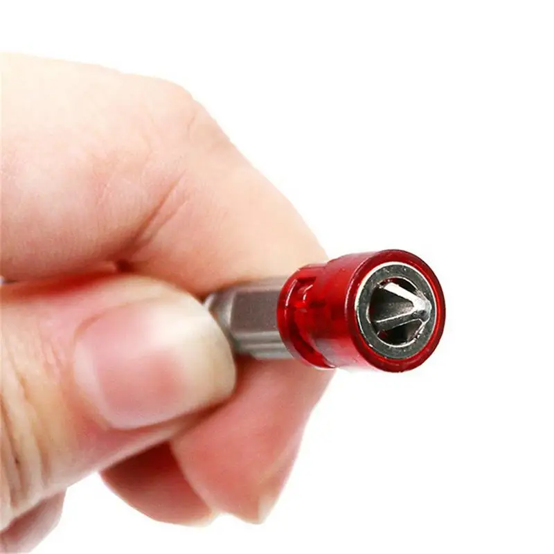 10STK af 65mm Red Magnetisk Skruetrækker Bit Gipsplader Gipsvæg Skruetrækker med Bits Ph2 Phillips skruetrækker til Bits 1/4