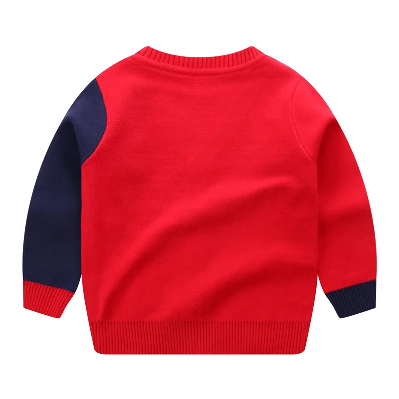 Vinter Sweater Kids Cardigan Bomuld Strik Cardigan Tegnefilm Sweater Haj Overtøj Sweater Baby Boy Tøj 2-6Year