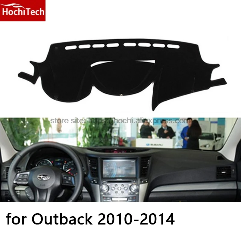 HochiTech for subaru outback 2010-2016 dashboard mat Beskyttende pad Skygge Pude Photophobism Pad bil styling tilbehør