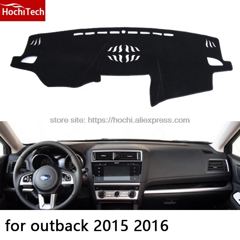 HochiTech for subaru outback 2010-2016 dashboard mat Beskyttende pad Skygge Pude Photophobism Pad bil styling tilbehør
