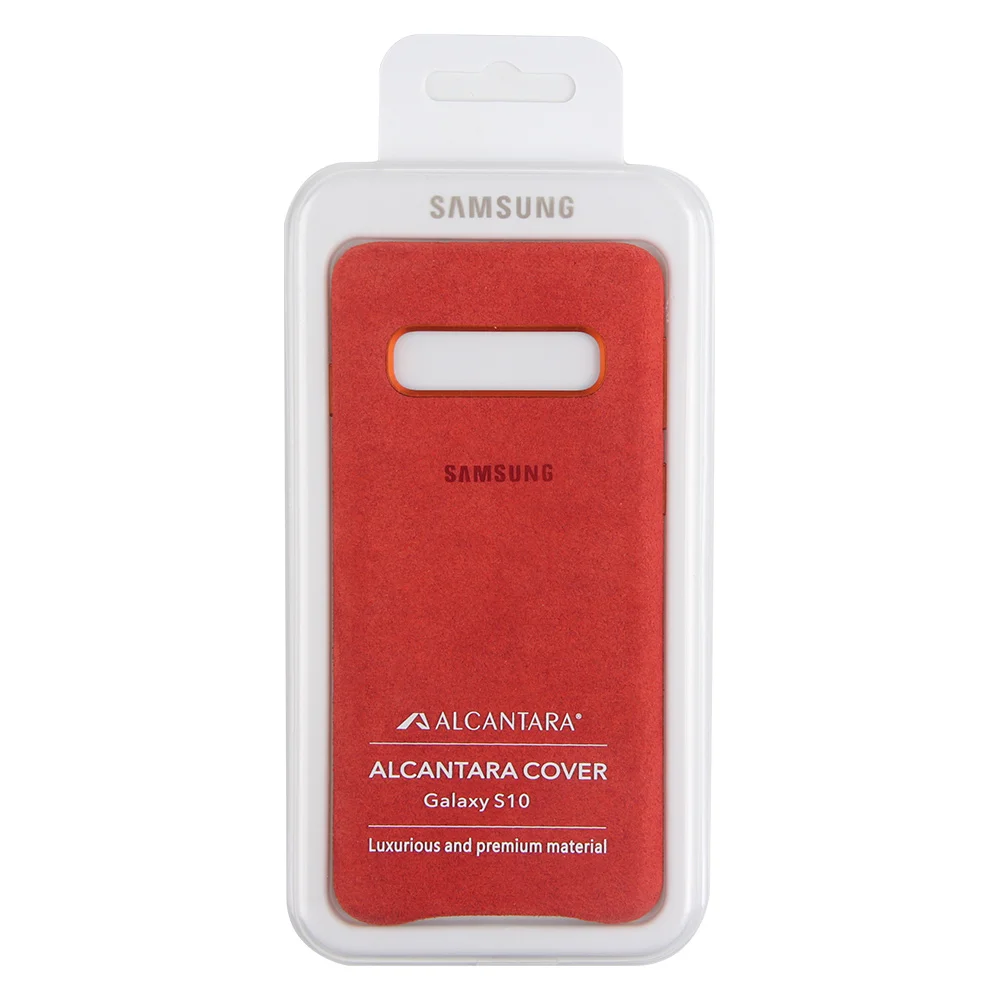 Original Samsung Alcantara Beskyttende Telefonens Cover Til Samsung Galaxy S10 Plus S10E S10 X S10 Læder Luksus Premium Telefonen Sag