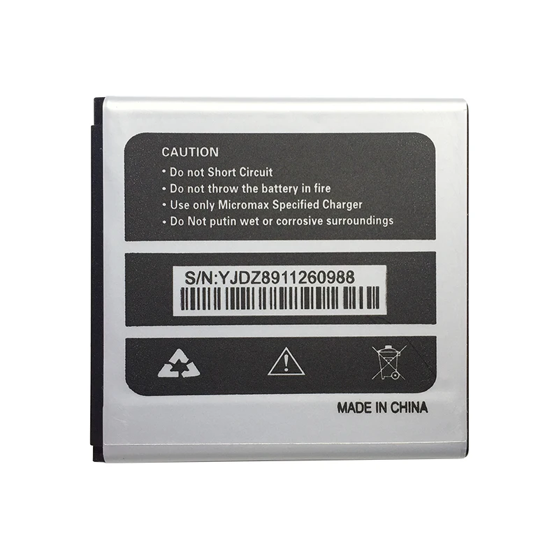 1300mAh Batteri For Micromax D303 Telefonens batteri