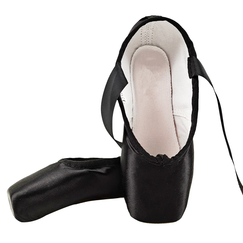 Nye Ballet Pointe Sko til børn og Voksne ballet pointe dans sko damer professionel ballet dans sko med bånd sko