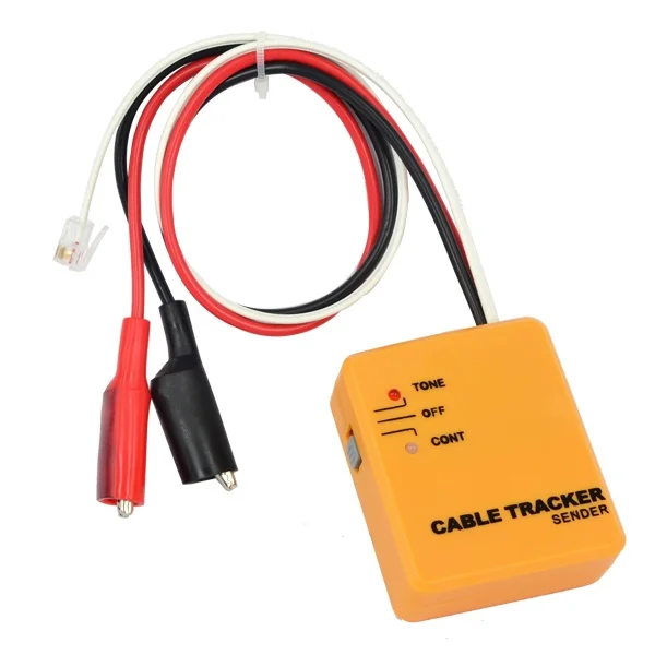 Kebidumei RJ11-Netværk Telefon Telefon Kabel Tester Toner Wire Tracker Sporing Diagnosticere Tone Linje Finder Detektor Netværk Værktøjer