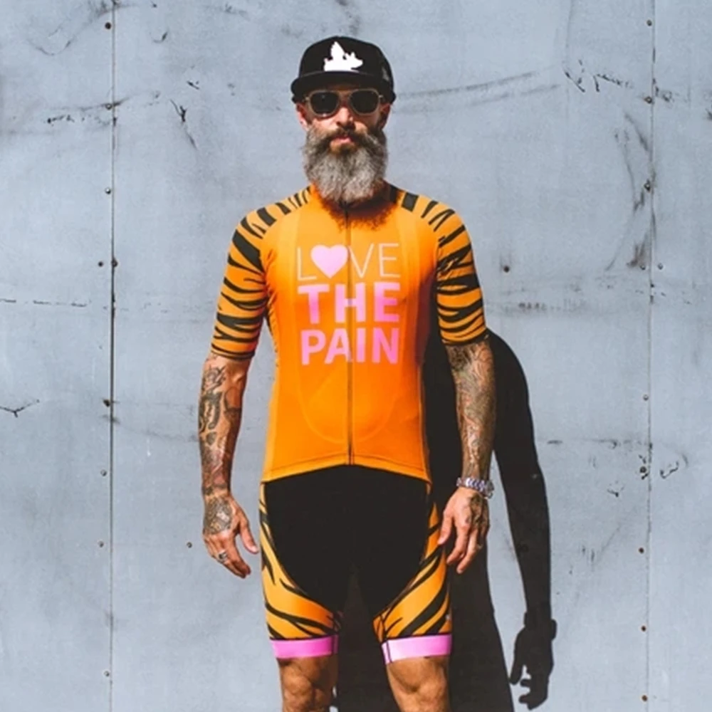 2020 ny kærlighed smerten mænd cykling jersey kit Ropa Ciclismo mtb cykel Tøj, der Passer Sommer Udendørs Sport Jersey Cykel Bære kit