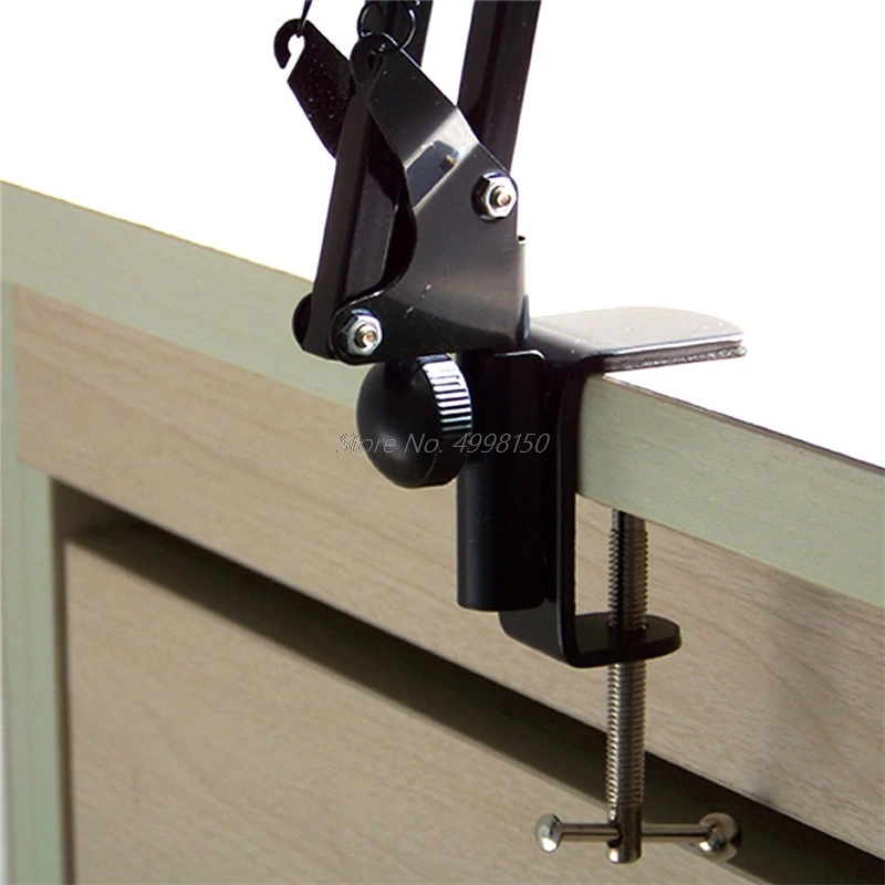 Forlænges en Optagelse Mikrofon Holderen Suspension Boom Scissor Arm Stand Holder med Mikrofon Klip Tabel monteringsklampe