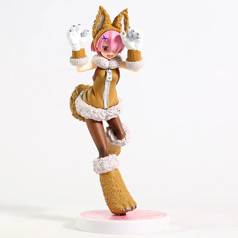 Re: Nul Eventyr Ulven og de 7 Får Ver Karakter Ram PVC Figur Collectible Model Toy