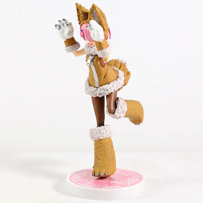 Re: Nul Eventyr Ulven og de 7 Får Ver Karakter Ram PVC Figur Collectible Model Toy