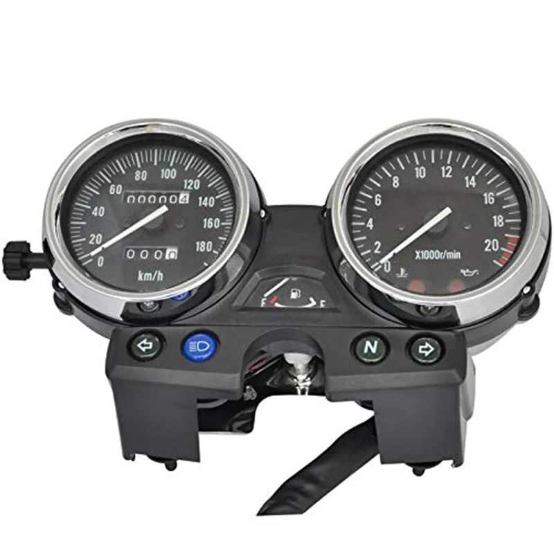 Motorcykel Målere Cluster Speedometer Kilometertæller Omdrejningstæller for KAWASAKI ZRX400 ZRX750