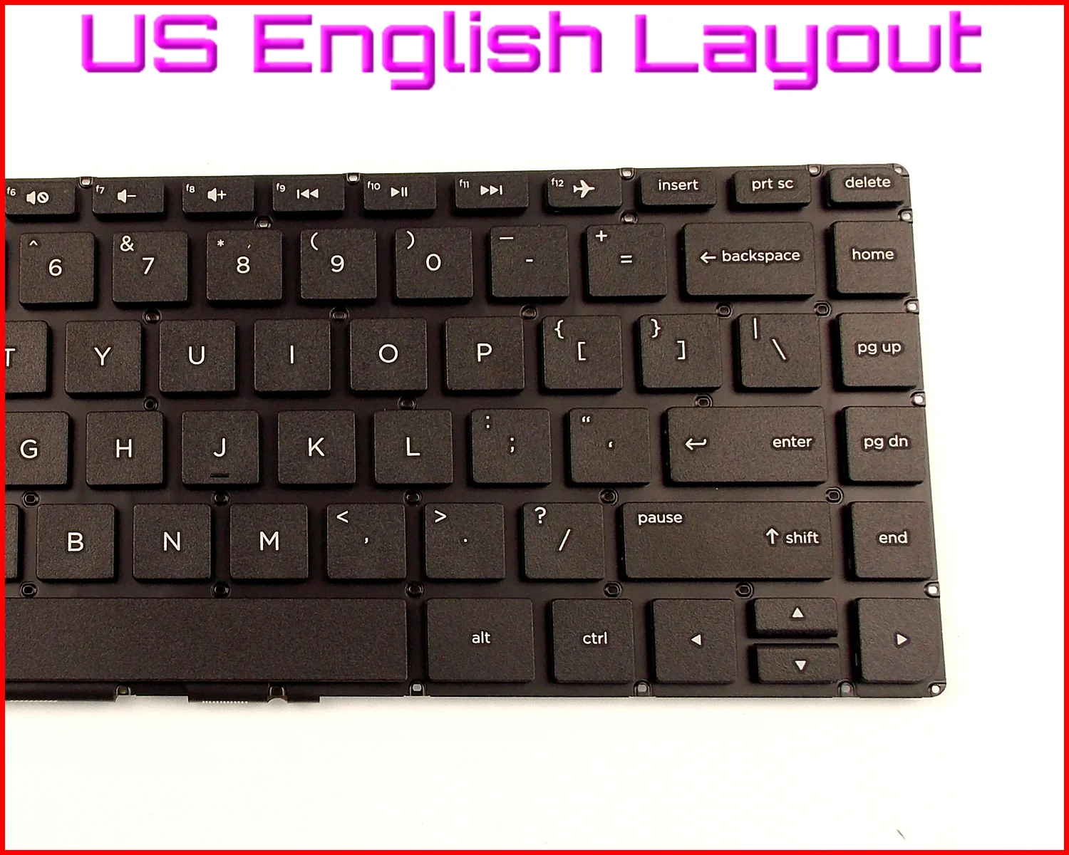 Nyt Tastatur OS engelsk Version til HP Pavilion 14-v020tx 14-v021tu AEY11U00310 V140846BS1 773713-001 767263-001 Bærbar