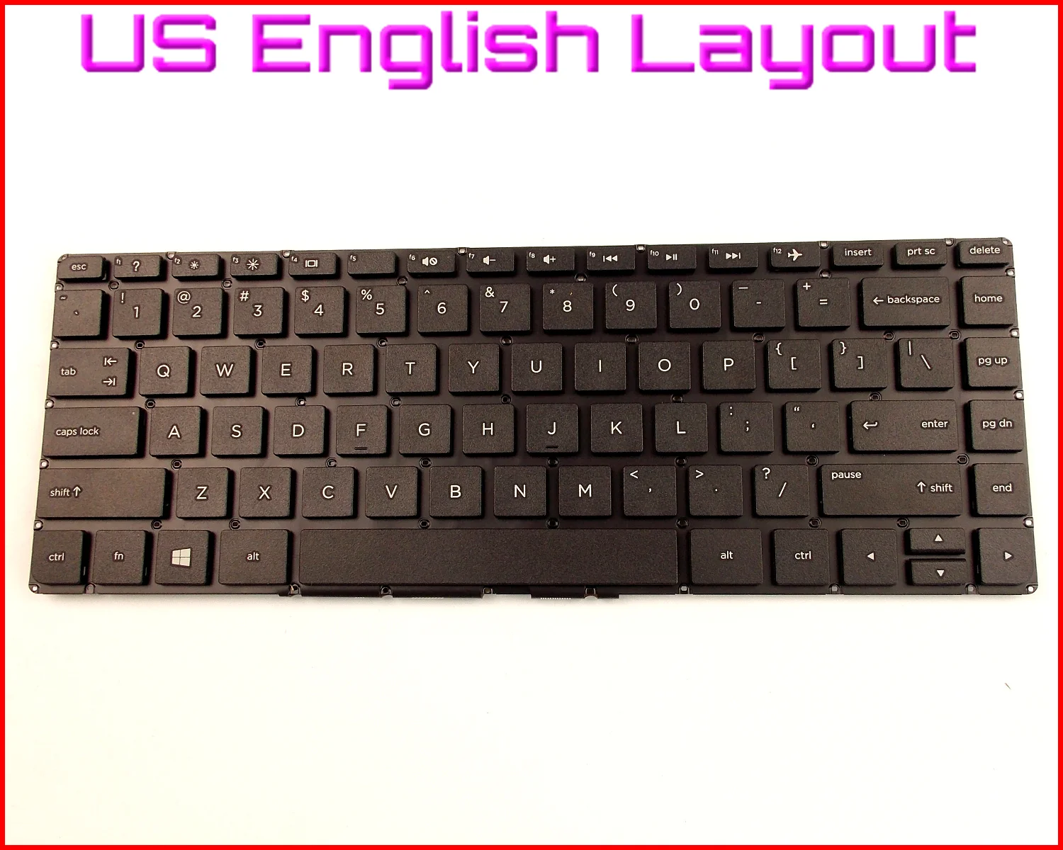Nyt Tastatur OS engelsk Version til HP Pavilion 14-v020tx 14-v021tu AEY11U00310 V140846BS1 773713-001 767263-001 Bærbar