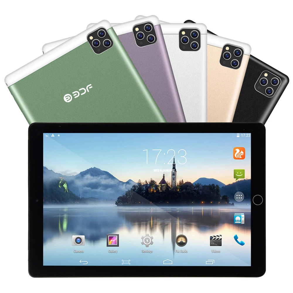 планшеты не дорогие 10 Tommer tablet med Quad Core Google Market WiFi 2G telefonopkald 1GB+16GB Tablet-Pc med Dual SIM-Kort IPS 2.5 D-Skærm
