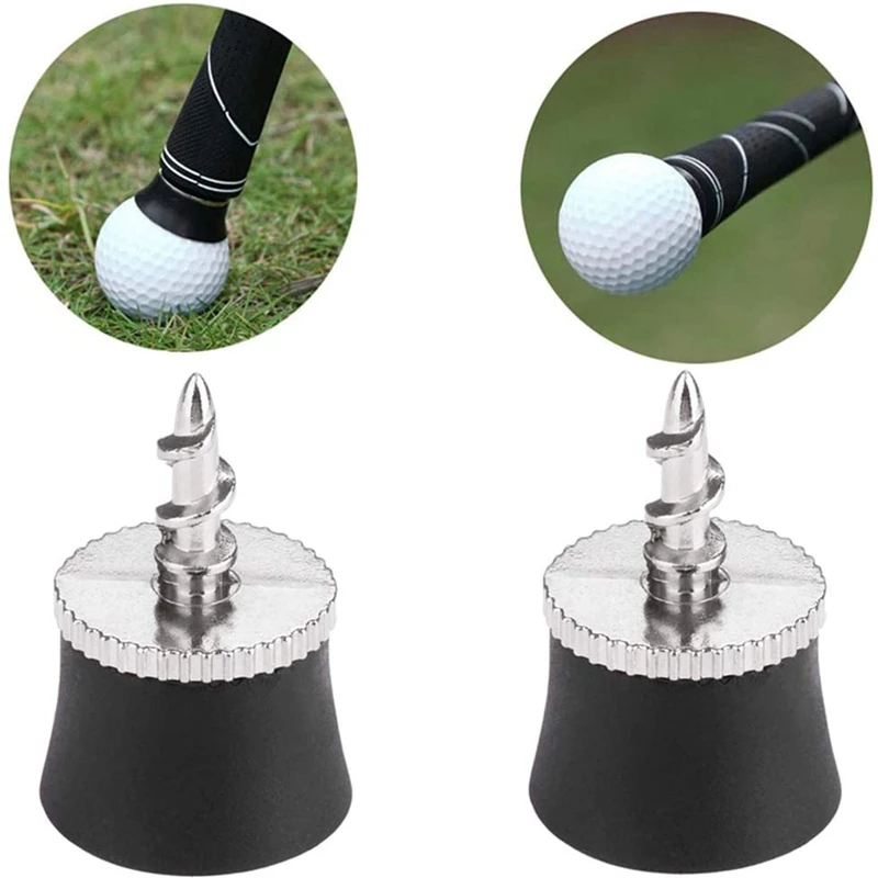 2 Pack Golf Ball Pick Up Putter Grip Sugekop Gummi Afhentning Uddannelse Hjælpemidler, Værktøj Tilbehør