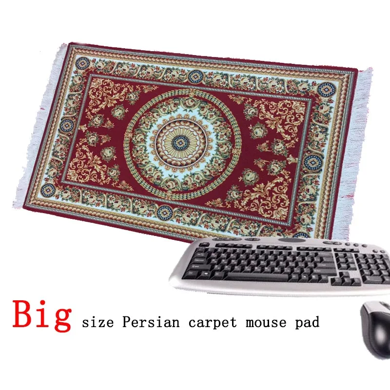 39*60CM persisk Tæppe Gaming Stor musemåtte af Høj Kvalitet Bærbare med Kvast Tastatur Pad Kan Anvendes til Bordet Pad Pet Mat
