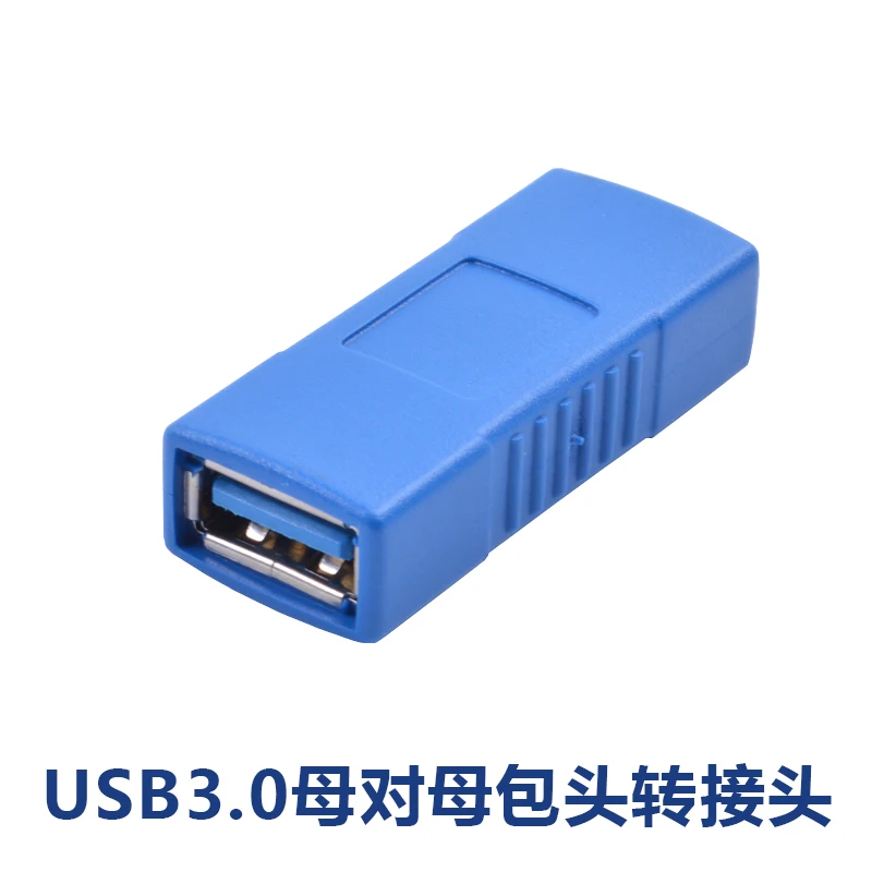 Blå USB-Kobler mand 90 graders Kvindelige Changer Stik til 3.0 Kabel ledning Extender adapter Home Forbedringer