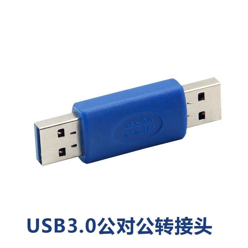 Blå USB-Kobler mand 90 graders Kvindelige Changer Stik til 3.0 Kabel ledning Extender adapter Home Forbedringer