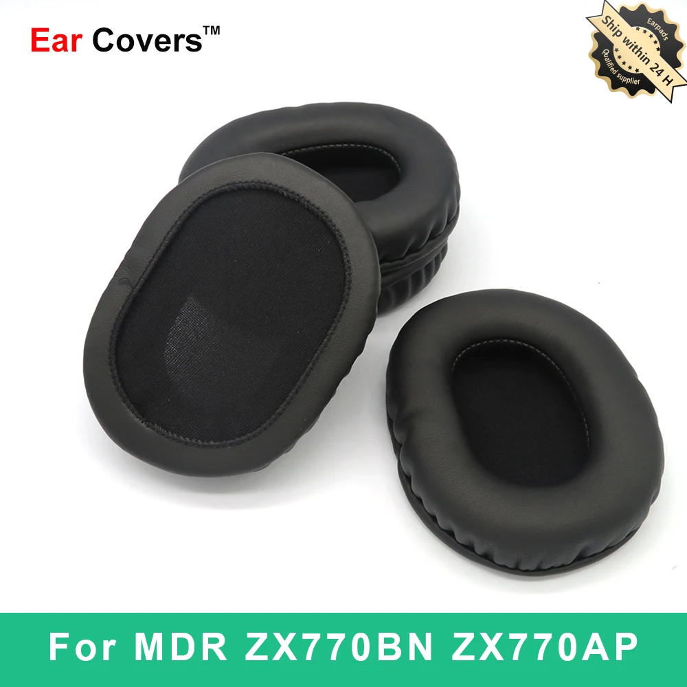 Ear-Pads For Sony MDR-ZX770BN MDR-ZX770AP MDR ZX770BN ZX770AP Hovedtelefon Ørepuder, at det nye Headset Ear Pad PU Læder