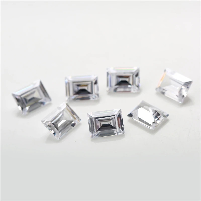 Engros-Size 1.5x3~3x5mm Hvid D Farve VVS1 GH IJ farve moissanites baguette skære form Løse Perler, sten Med Certifikat