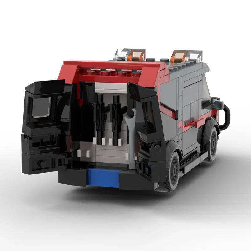 Samling Film Technic Bil Model MOC-20604 Diy byggesten Mursten 242pcs Pædagogiske Kreative Tekniske Blokke Legetøj