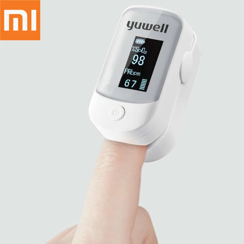 Xiaomi Yuwell Smart Digital Fingerspids Pulse Oximeter OLED-Skærm Omsorg for Sundhed High-speed Sensor Auto Power Off