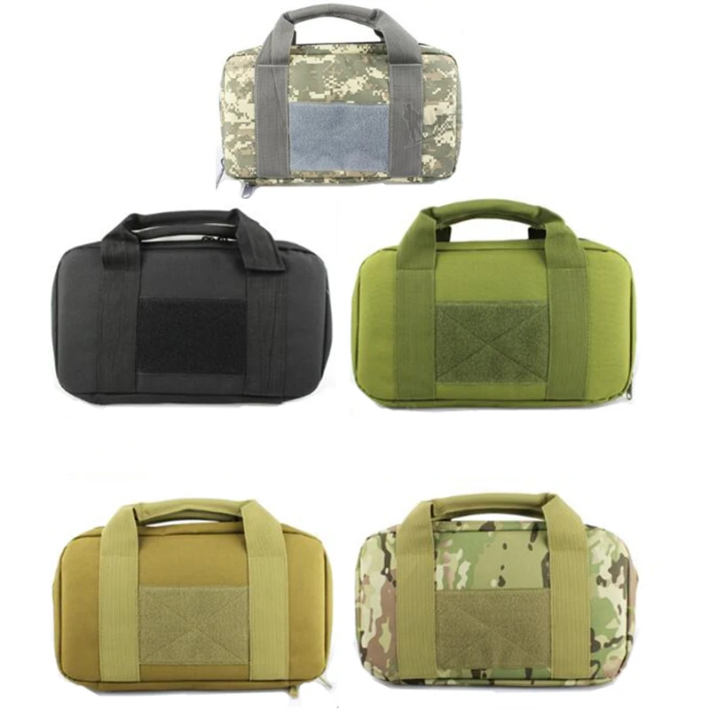 Taktisk camouflage håndtaske Udendørs multifunktion taske(BK ACU CP AN Tan)