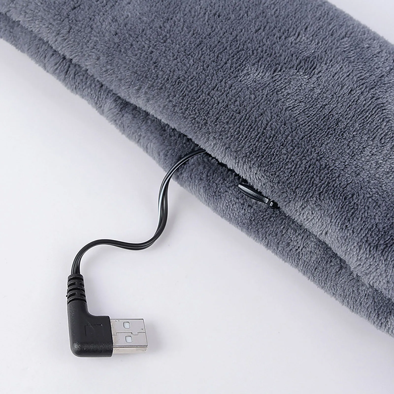 Offentlig Husstand Dual-Purpose Elektroniske Varme Termiske Isolering Tørklæde Justerbar El-Varme Tørklæde Fleec Sjal Tæppe