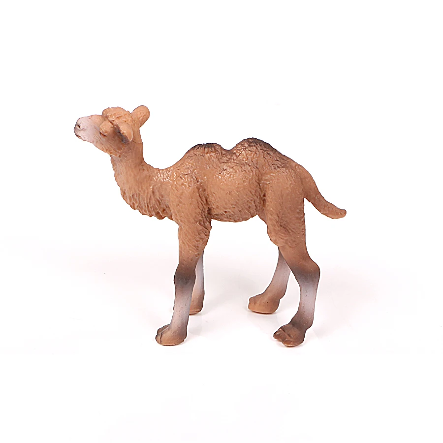 Simulering Ørken Dyr Vilde Kameler Model Action Figur,Zoo Dyr Kameler Samling Figurer Toy Børn Gave 2stk Legesæt