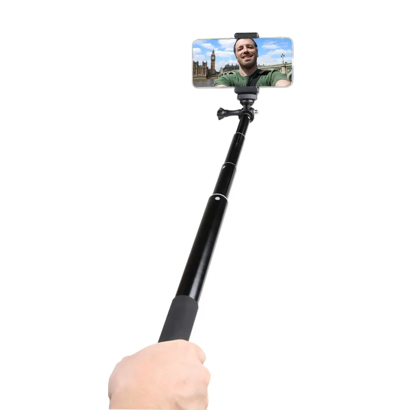 1,5 M Udvides Selfie Stick Monopod med 1/4 