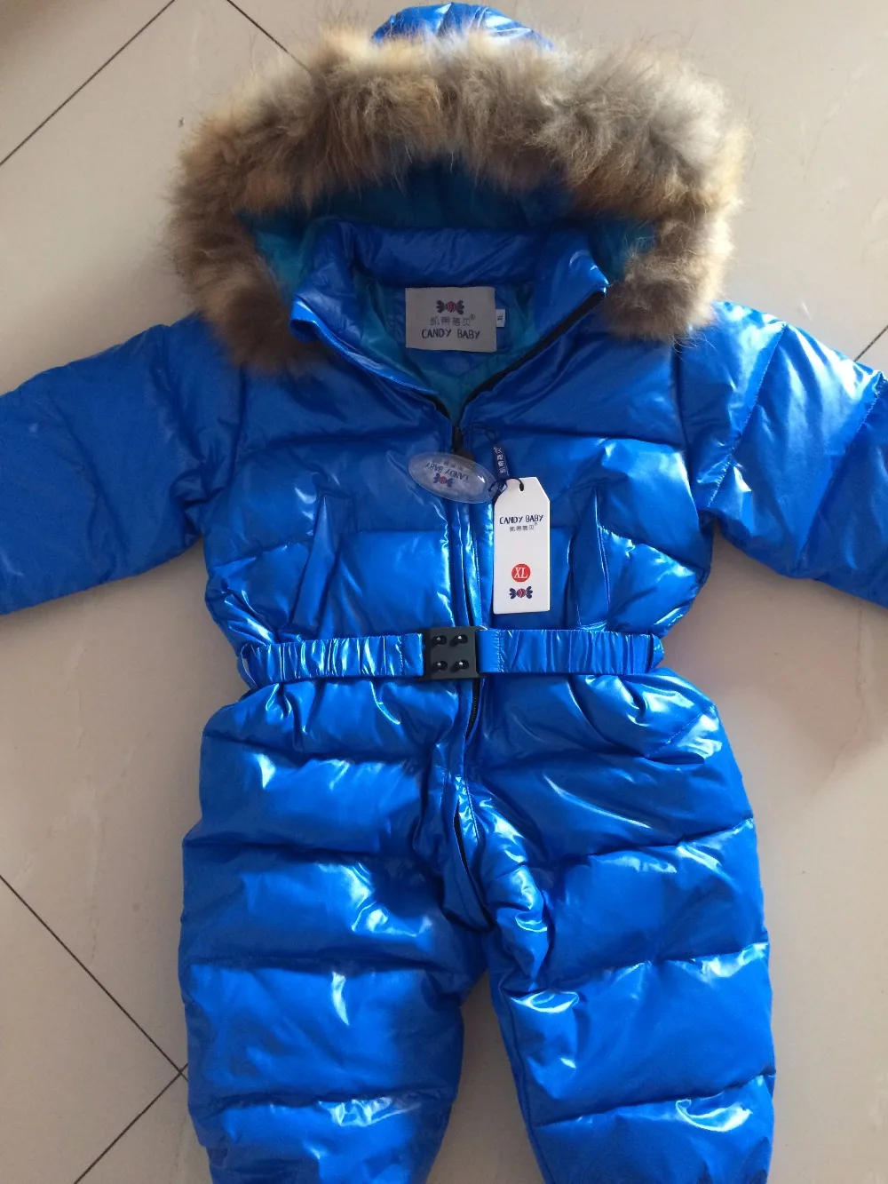 Vinteren RUSLAND babytøj dreng pige tyk fjer buksedragt klatre tøj ud, vinter tøj