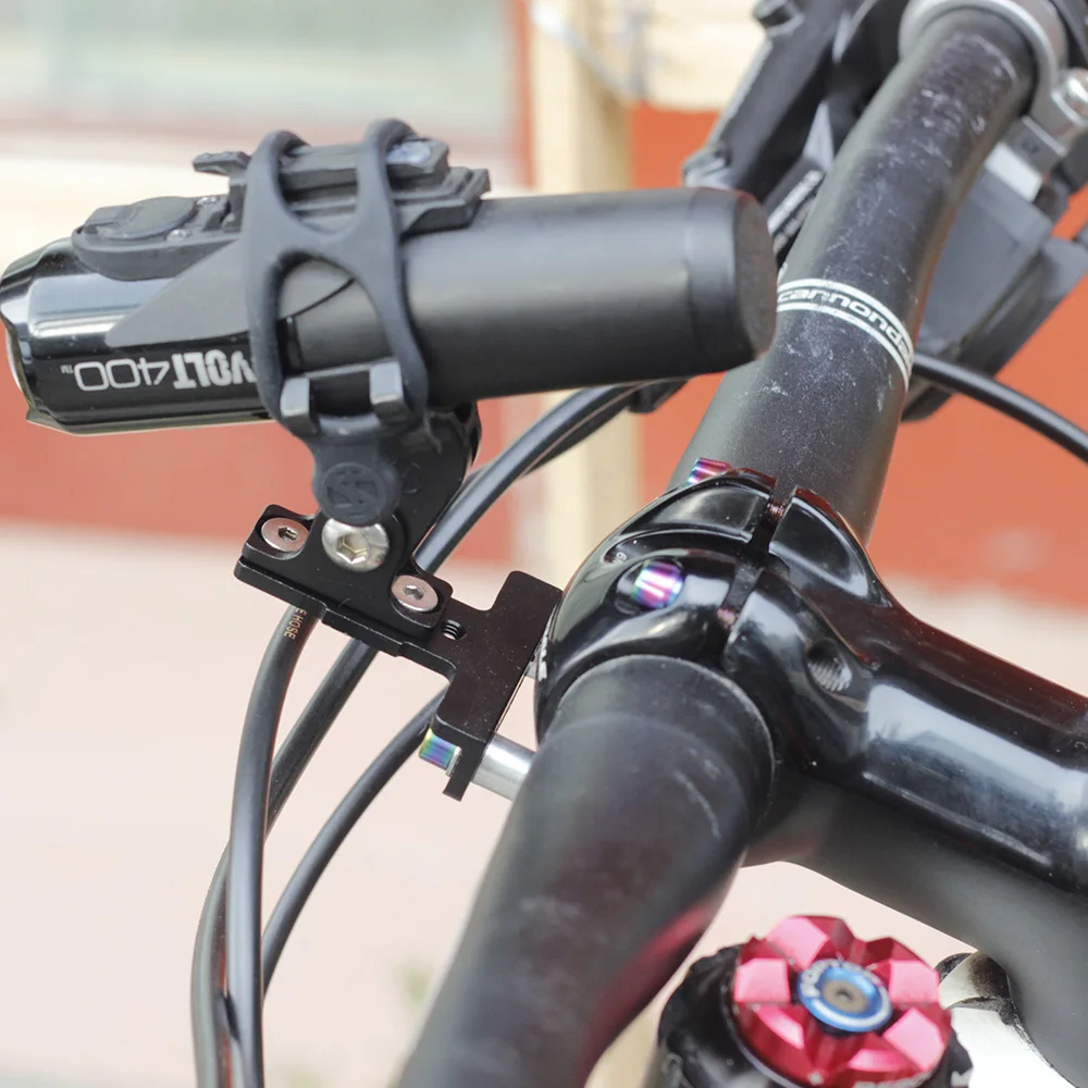 Cyklens Frempind Front Lys Mount Beslag Lys Holder Universal Til Go pro Hero Sport Kamera Cykling Lys