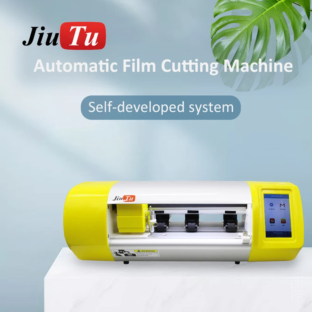 Jiutu Auto Film Cutter med Indbygget Computer Med Wifi Intelligente Mobile Mobiltelefon Screen Protector Film skæremaskine