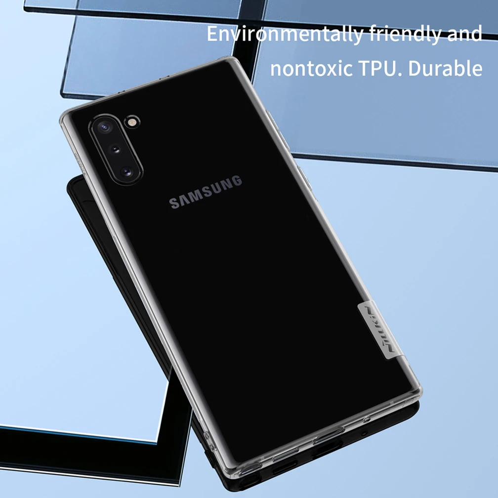 Samsung Galaxy Note 10+ Pro TPU Tilfælde NILLKIN Natur Gennemsigtig Blød Silikone cover til Samsung Note 10 note 10 Plus 5G Sag
