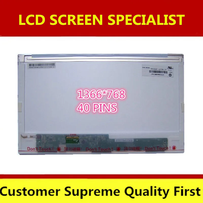 For Samsung NP355E5C NP510R5E NP355V5C LAPTOP LCD LED skærm LP156WH2 LTN156AT02 B156XW02 Matrix display 1366*768 40pins