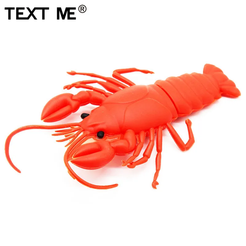 TEKST MIG nye st tegnefilm Red lobster usb2.0 4GB, 8GB, 16GB, 32GB, 64GB pen-drev, USB-Flash-Drev kreativ gave