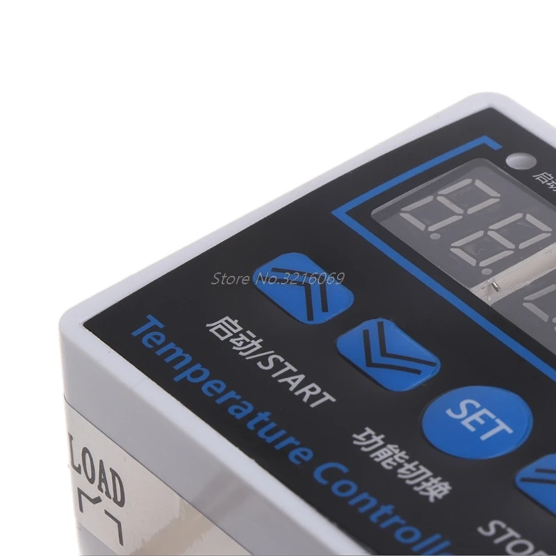 W88 12V/220V 10A Digital LED Temperatur Controller Termostat Kontrol Switch Sensor Dropship