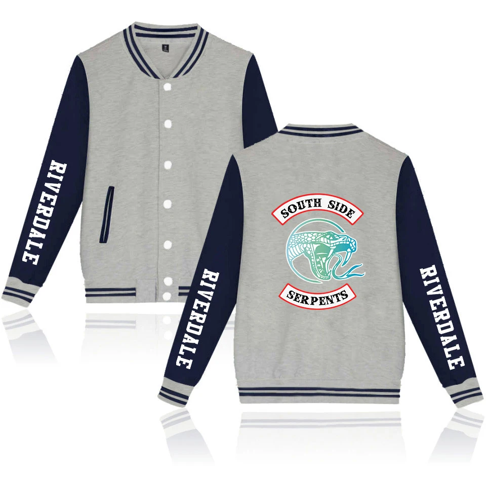 2019 hot salg riverdale baseball jakker harajuku populære streetwear hiphop casual jakker mænd kvinder