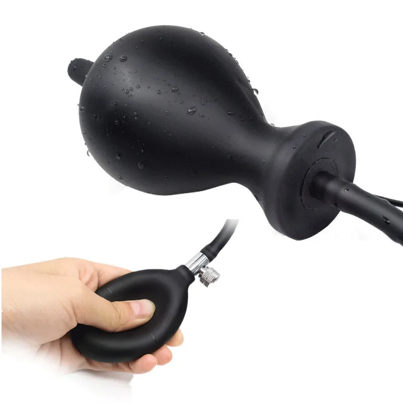 Super sex Shop vibrator-oppustelig Anal plug Dilator anal plug pumpe vaginal anal dilator extensible vibrator sex legetøj