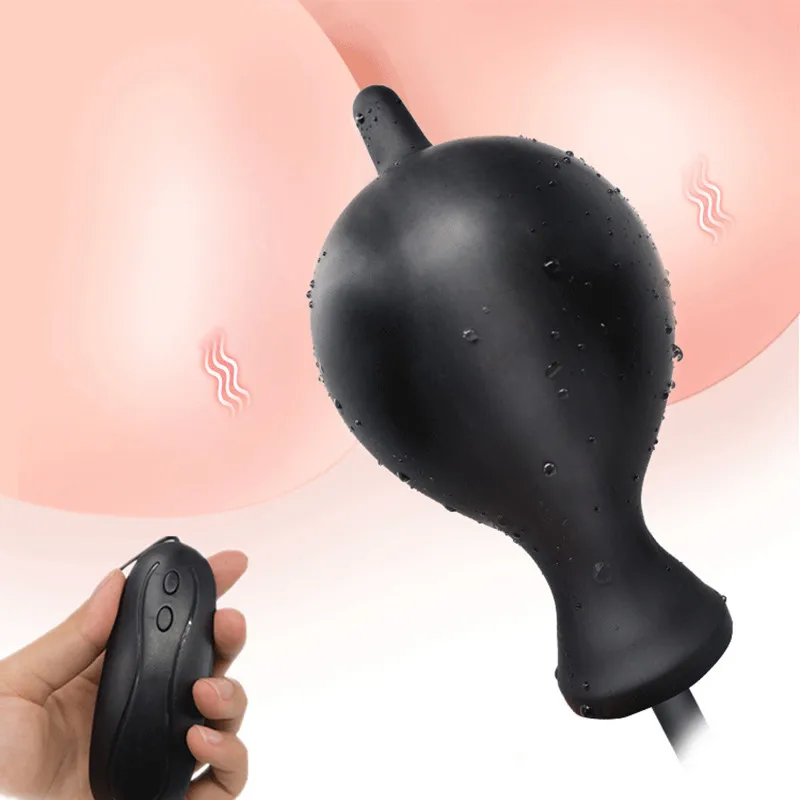 Super sex Shop vibrator-oppustelig Anal plug Dilator anal plug pumpe vaginal anal dilator extensible vibrator sex legetøj