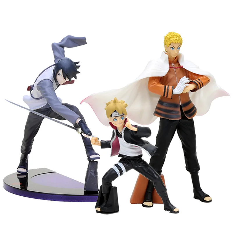 Naruto Boruto Næste Generationer Uzumaki Naruto, Sasuke PVC-Action Figur Samling Model Børnene Dukker Figurals Brinquedos Legetøj